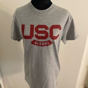 NEW USC Gildan SZ‎ S Grey USC Alumni Tshirt